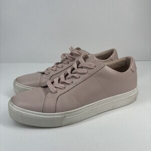 Greats Royale Perforated Women's US 9 Light Pink‎ Leather Sneakers Made in Italy
